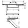 Бумагодержатель Hansgrohe WallStoris 27928670