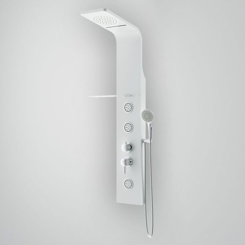 Душевая панель Am.Pm Joy W85P-2-136AW настенная цвет белый - фото 3