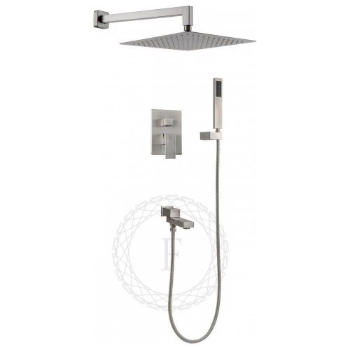 Душевая система Filarete FL1040NK встраиваемая в стену цвет никель - фото 2