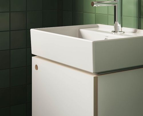 Раковина из сантехнического фарфора Vitra ArchiPlan 7401B003-0001 60х40 подвесная цвет белый 1 отверстие под смеситель - фото 2