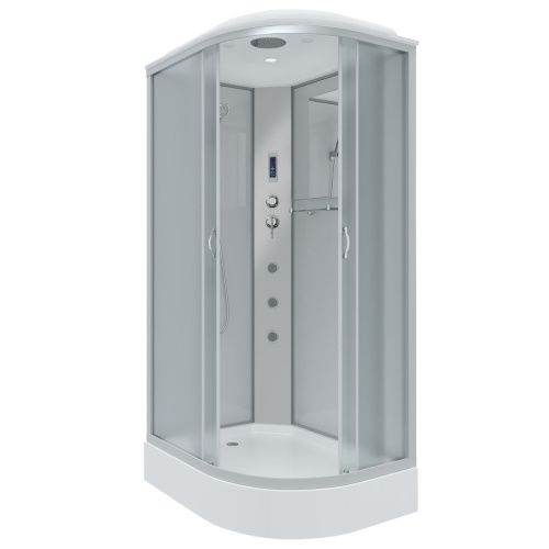 Душевая кабина Niagara Classic 33121423LF 120х80 асимметричная с крышей ориентация левая