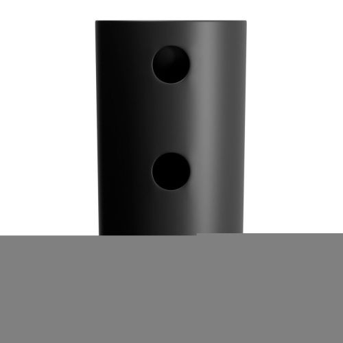 Раковина из сантехнического фарфора Wellsee Callipy Art 328904000 42х42 напольная цвет черный матовый без отверстий под смеситель - фото 4