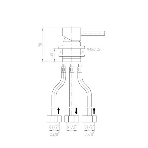 Смеситель RavSlezak Seina SE968.5 на борт ванны хром - фото 2