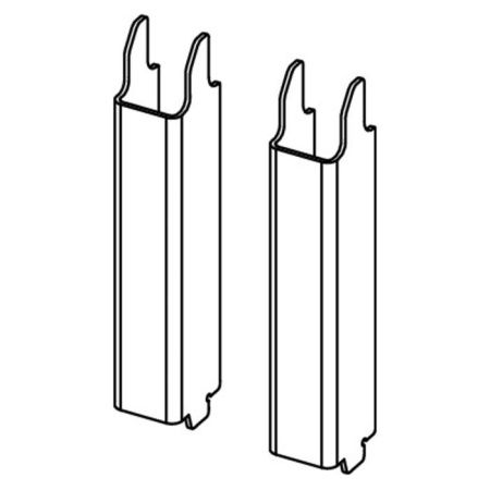 Кронштейны для унитазов с уменьшенной высотой 2 шт. Tece TECEprofil 9041029