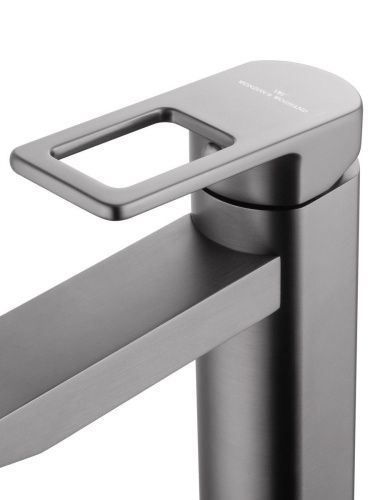 Смеситель Wonzon & Woghand Frame WW-88139010-BGM на раковину серый - фото 2