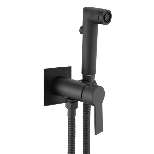 Гигиенический душ со смесителем Esko SMH06 Black черный - фото 2