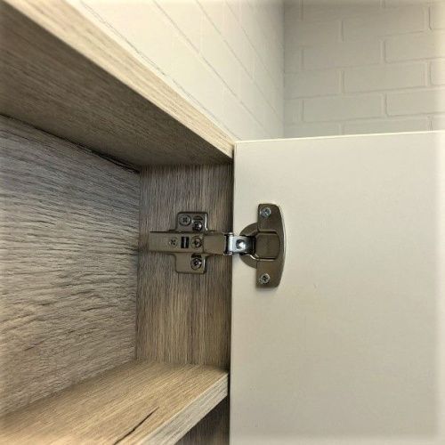 Зеркало-шкаф Comforty Клеон 00-00004755CF 70х80 подвесной цвет бежевый - фото 5