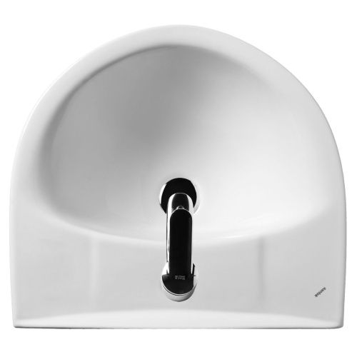 Раковина из сантехнического фарфора Santek Канны WH110243 50х50 накладная цвет белый - фото 3