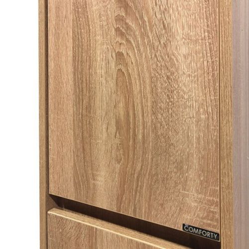 Шкаф-пенал Comforty Тромсе 00004151266CF 40х160 подвесной цвет коричневый - фото 5