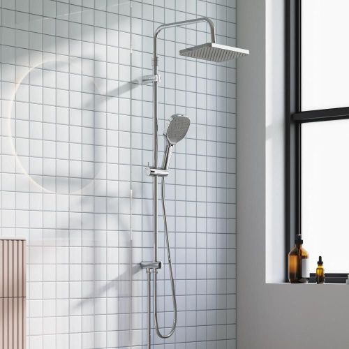 Душевая стойка Damixa Merkur 940000000 настенная цвет хром - фото 3