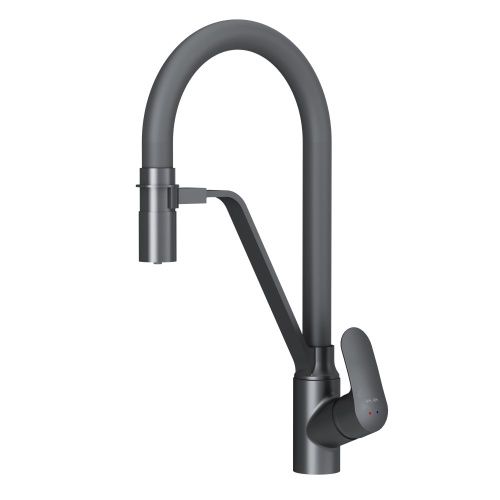 Смеситель для кухни Am.Pm Like F8007822 на мойку черный - фото 2