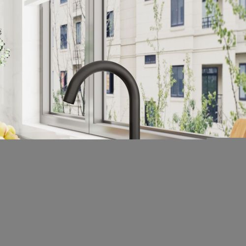 Смеситель для кухни Tokito AMA TOK-AMA-1013BL на мойку черный - фото 3