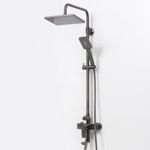 Душевая стойка Wasserkraft Wiese A18401 настенная цвет оружейная сталь - фото 2