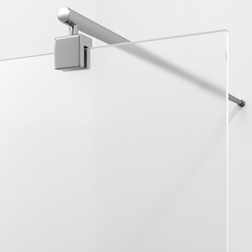 Душевая перегородка Wasserkraft Rur 30W 30W40-MG 120х200 стекло матовое профиль хром - фото 2