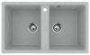Кухонная мойка Ulgran Classic U-708-342 85х50 цвет серый
