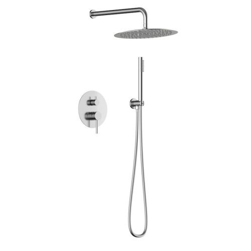 Душевая система Knotlor SS-26 встраиваемая в стену цвет нержавеющая сталь - фото 2