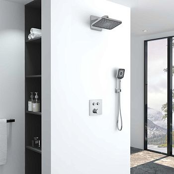 Душевая система Vincea VSFW-421I4CH встраиваемая в стену цвет хром