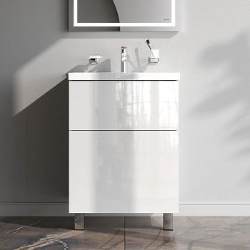 Тумба под раковину Am.Pm Gem M90FSX06022WG32 60х40 напольная цвет белый