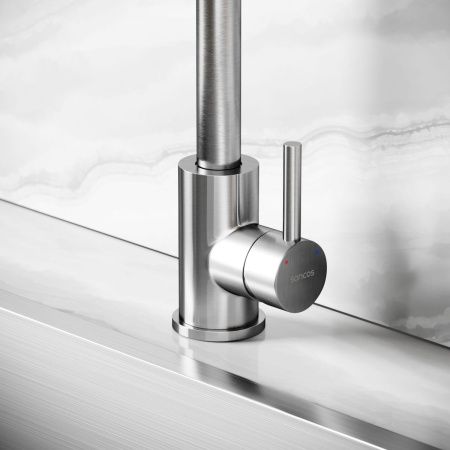 Смеситель для кухни Sancos Stainless SC12001SS на мойку нержавеющая сталь