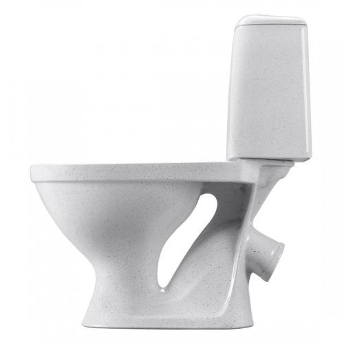 Унитаз-компакт напольный с бачком Santeri Соната 1P2012S0100BF белый с сиденьем каскадный смыв - фото 4