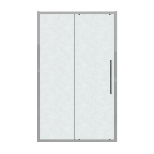 Душевая дверь Grossman Cosmo 100.K33.02.100.10.02 100х195 стекло текстурное профиль хром