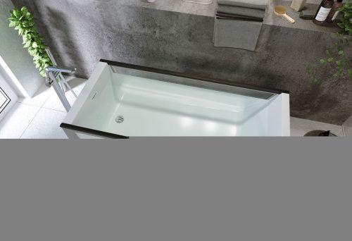Ванна акриловая Aima Design NEO 01нео1775с2с 170х75 отдельностоящая прямоугольная с каркасом - фото 4