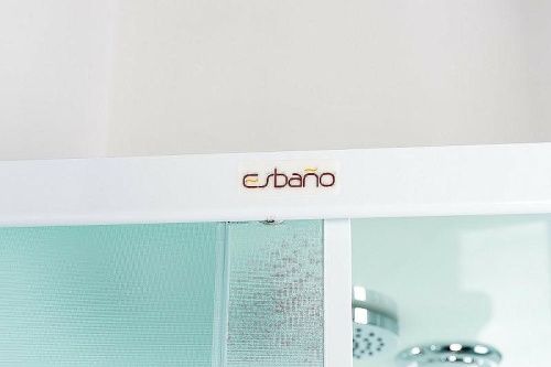 Душевая кабина Esbano ELEGANCIA ESKL108CKR 100х80 прямоугольная с крышей ориентация универсальная - фото 4