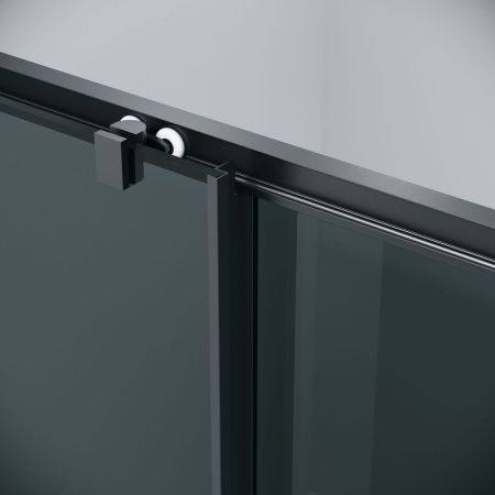 Душевая дверь Grossman Cosmo 100.K33.02.100.21.10 100х195 стекло тонированное профиль черный