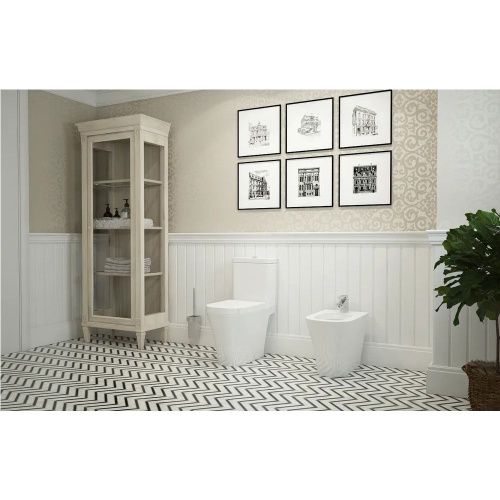 Биде напольное Lavinia Boho Biore 33040050 цвет белый - фото 4