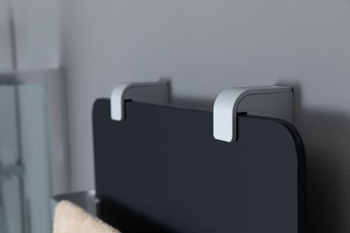 Полотенцесушитель электрический Allen Brau Infinity 00325625 45х140 черный - фото 3