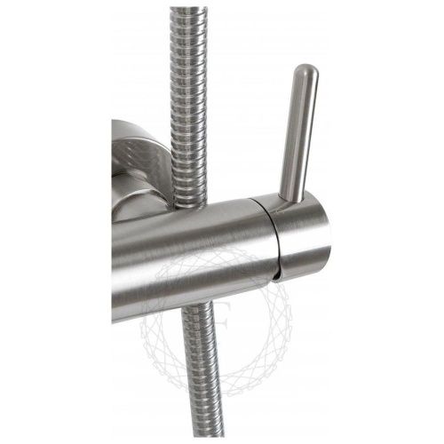 Душевая стойка Filarete FL2020NK настенная цвет никель - фото 5