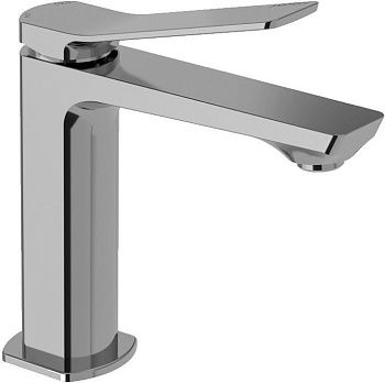 Смеситель Paffoni Tilt TI071ST на раковину нержавеющая сталь