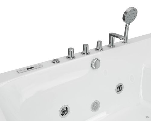 Ванна акриловая Grossman GR-18590 185х90 пристенная прямоугольная с ножками - фото 4