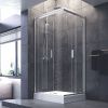 Душевой уголок Am.Pm Gem W90G-404-100280-MT 100х80 стекло прозрачное профиль хром без поддона