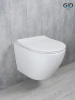 Унитаз подвесной Gid Tornado 62258Y белый с сиденьем микролифт безободковый смыв торнадо