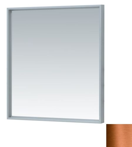 Зеркало с подсветкой De Aqua Алюминиум 00261709 80х80 подвесное - фото 3