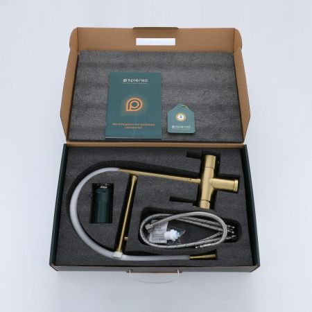 Смеситель для кухни Splenka S70 S70.63.03 на мойку золото