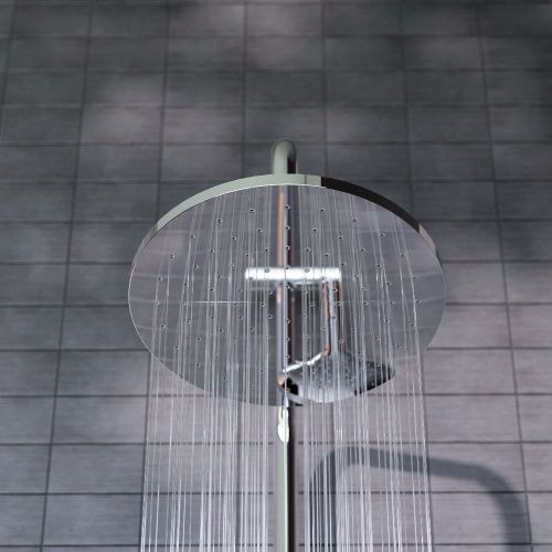 Душевая стойка Damixa Jupiter 977000000 настенная цвет хром - фото 4