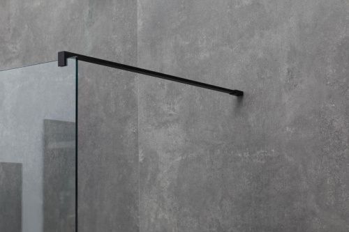 Душевая перегородка Allen Brau Infinity 3.21027.BBA 140х200 стекло прозрачное профиль черный - фото 4