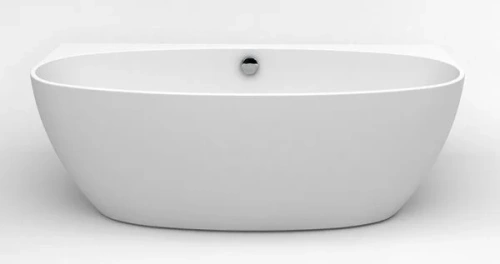 Ванна акриловая Vagnerplast Benin KRBV178BEN9X-64 170х80 пристенная овальная без каркаса - фото 5