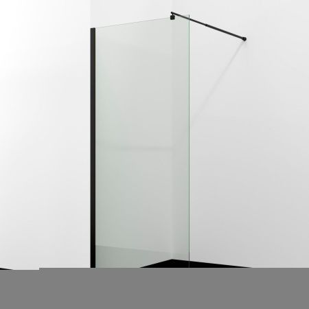 Душевая перегородка Wasserkraft Rur 30W 30W40MB 120х200 стекло прозрачное профиль черный