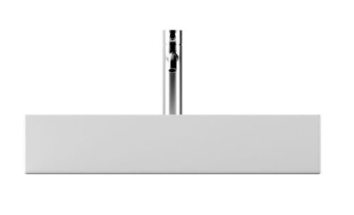 Раковина керамическая Alice Hide 31130101 60х40 накладная цвет белый без отверстий под смеситель - фото 3