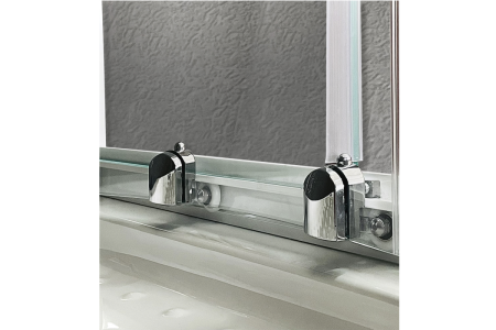 Душевой уголок Royal Bath HK RB90HK-T 90х90 стекло прозрачное профиль белый с поддоном