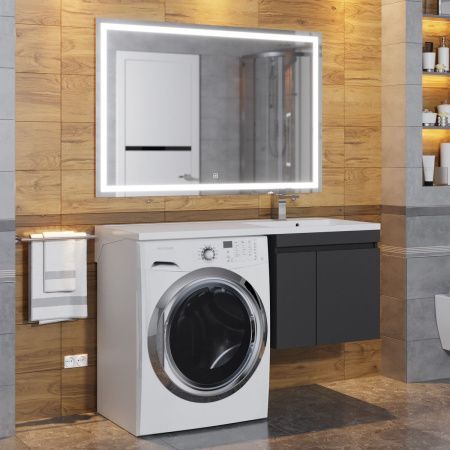 Тумба под раковину Uperwood Magenta 5930205161 50х50 подвесная цвет черный