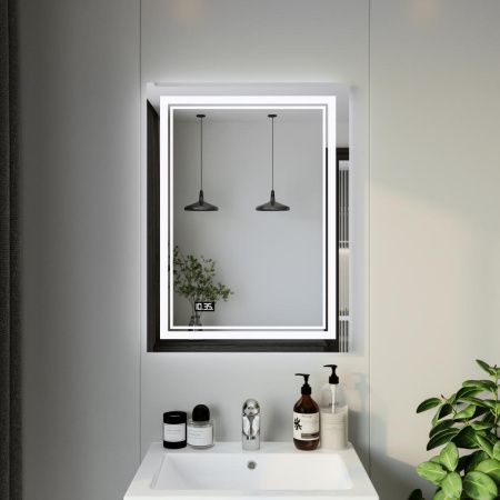 Зеркало с подсветкой Бриклаер Эстель 4627125414282 60х80 подвесное