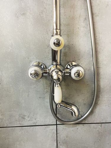 Душевая стойка AltroBagno Opera AltroBagnoOpera030205Cr настенная цвет хром - фото 4