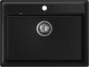 Кухонная мойка Granfest Level LV-660 черный 65х50 цвет черный поверхность матовая