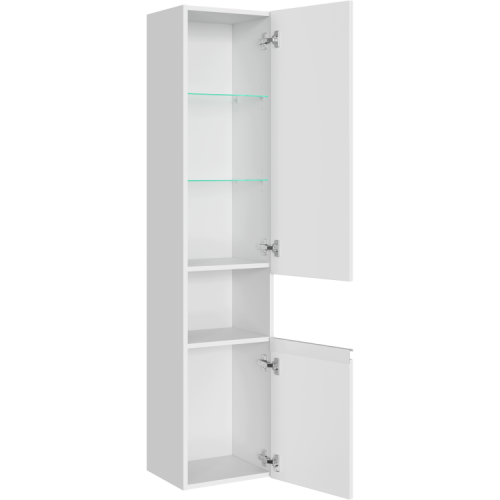 Шкаф-пенал Aqwella Y ROD0535 40х160 подвесной цвет белый - фото 2