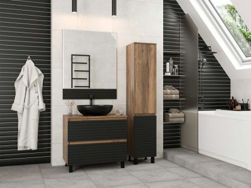 Зеркало Brevita Dakota DAK-02080 80х100 подвесное - фото 5