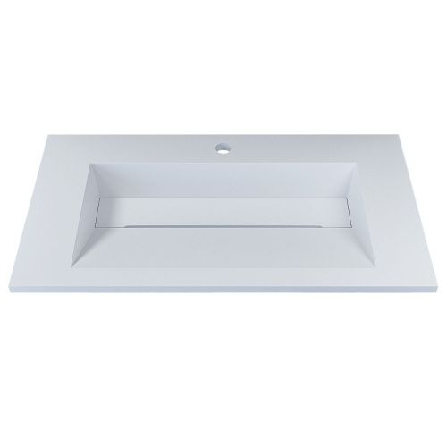 Тумба с раковиной Uperwood Barsa-Next 290000013 80х50 цвет коричневый/черный - фото 3